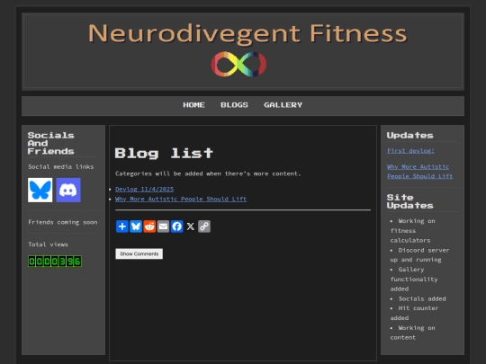 blogs screenshot