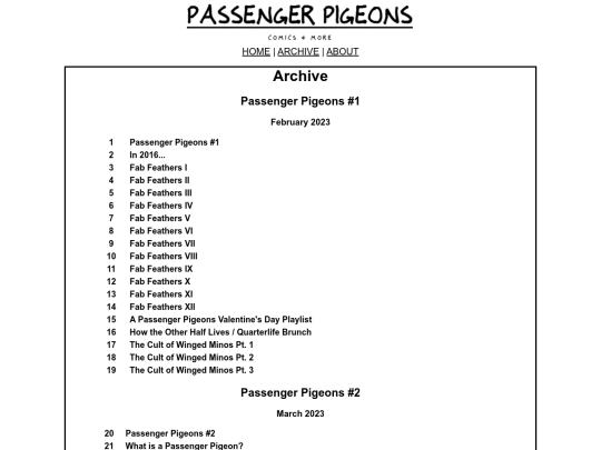 archive screenshot