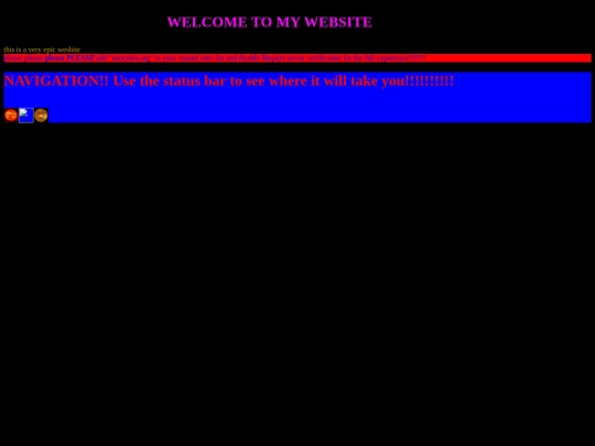 alternateui/geocities screenshot