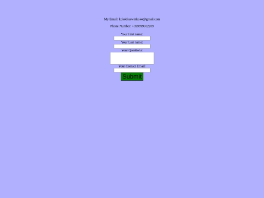 contacts screenshot
