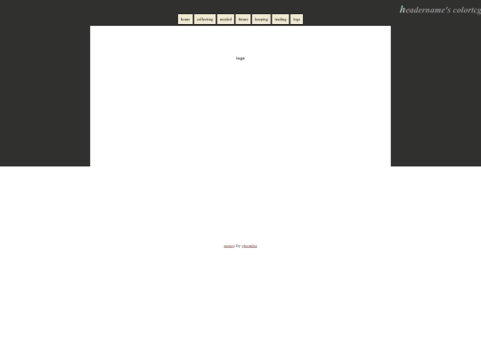 log screenshot