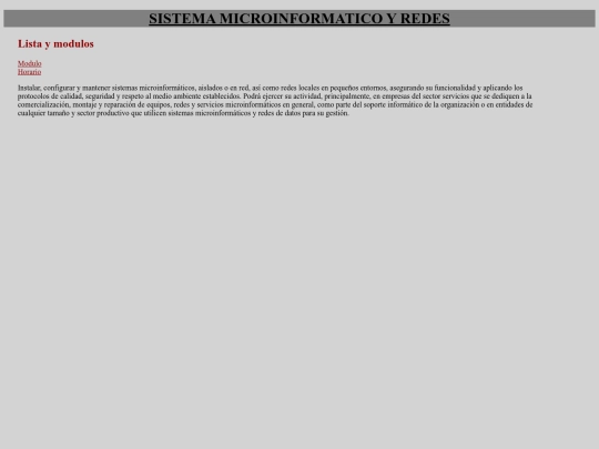 Trabajo/Inicio screenshot
