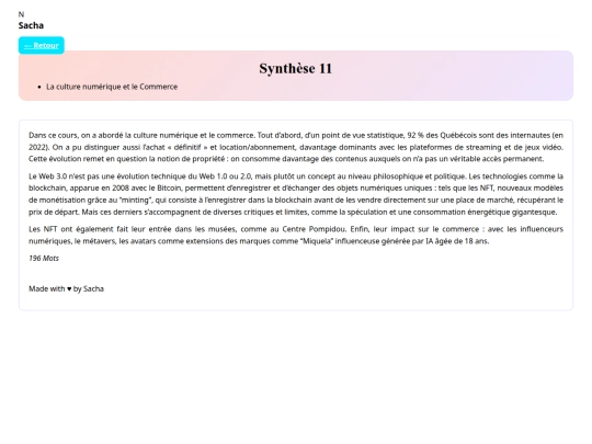 synthese11 screenshot
