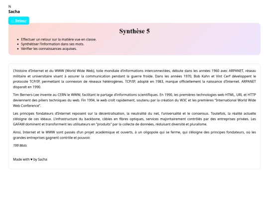 synthese5 screenshot