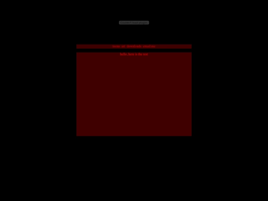 cssitetest/home screenshot