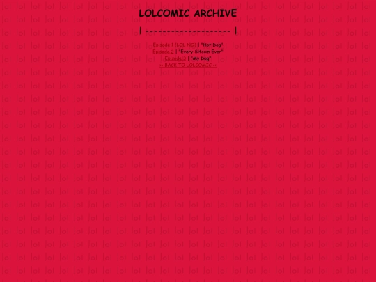 lolcomicarchive screenshot