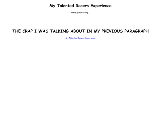 racersexperience screenshot
