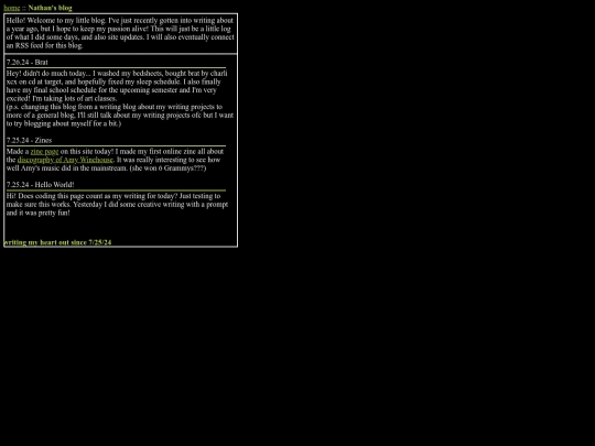 blog screenshot