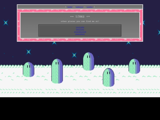 links screenshot