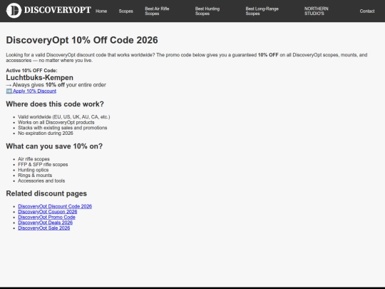 discoveryopt-10-off-code screenshot