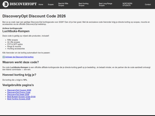 discoveryopt-discount-code-2026 screenshot