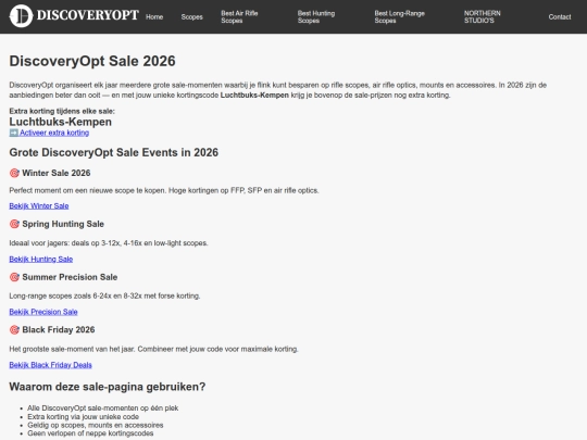 discoveryopt-sale-2026 screenshot