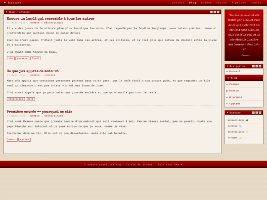 blog screenshot