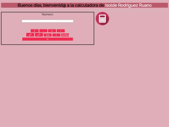 calculadora screenshot