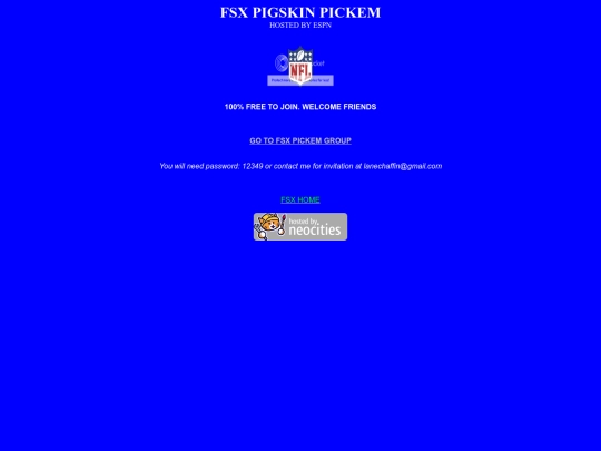 fsxnflinfo screenshot