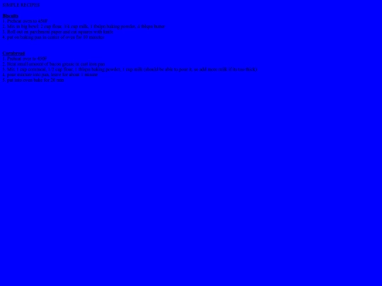 simplerecipes screenshot