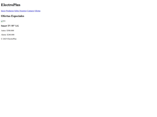 ofertas screenshot