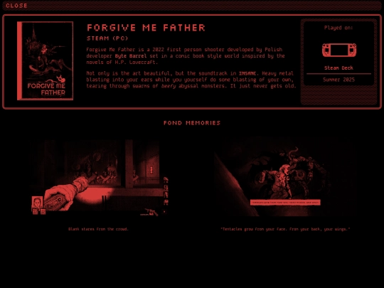 game/forgivemefather screenshot
