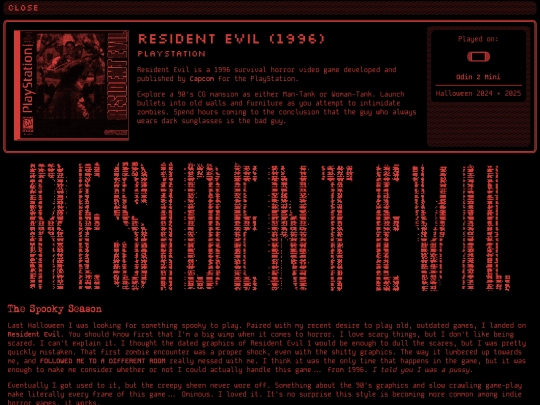 game/residentevil screenshot