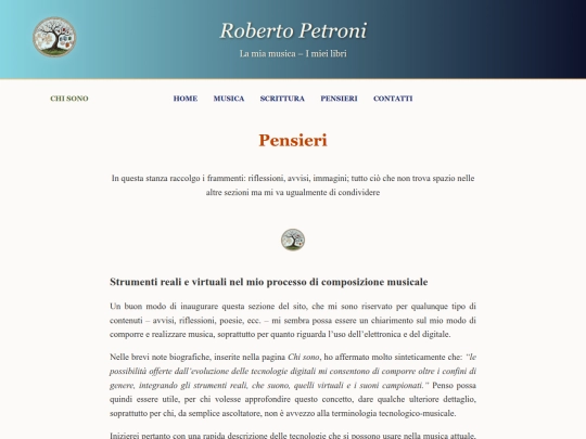 pensieri screenshot
