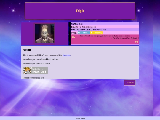faves/blorbo/digit screenshot
