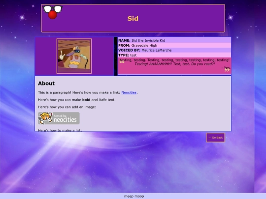 faves/blorbo/sidgdh screenshot