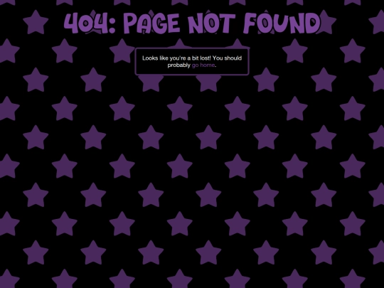 not_found screenshot