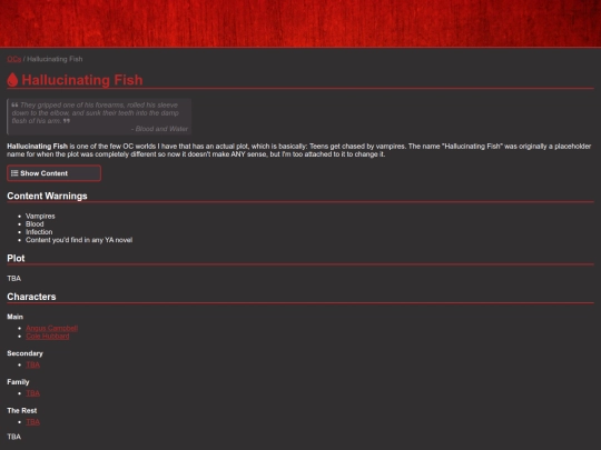 wiki/hallucinating-fish screenshot