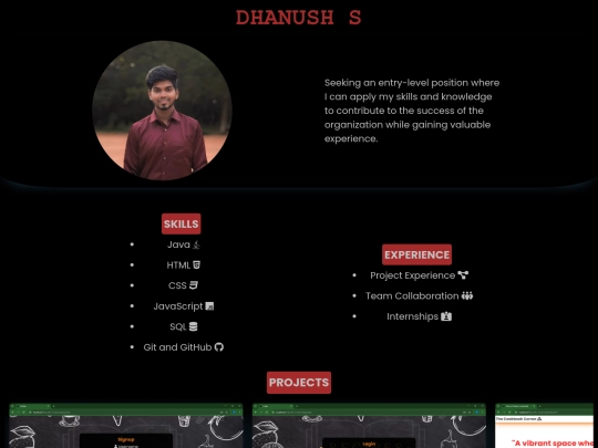 portfolio screenshot