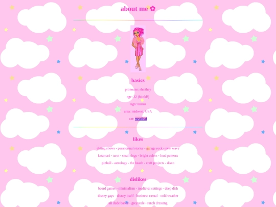 aboutme screenshot