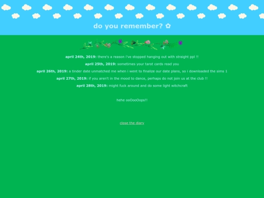 diaryp2 screenshot