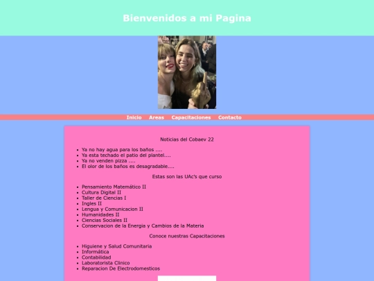 Pgina de Diana Ruiz y Jimena Antonio screenshot