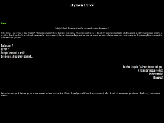 hymen_perce screenshot