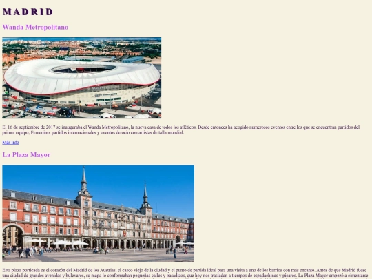 Sitios De Madrid/Sitios de Madrid screenshot