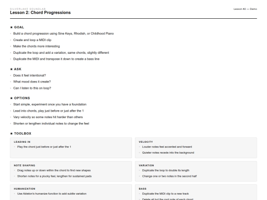 lessons/Damo-Lesson-2-Chord-Progressions screenshot