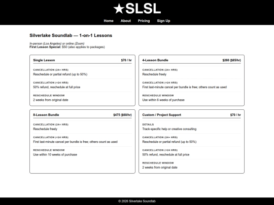 new-web/pricing screenshot