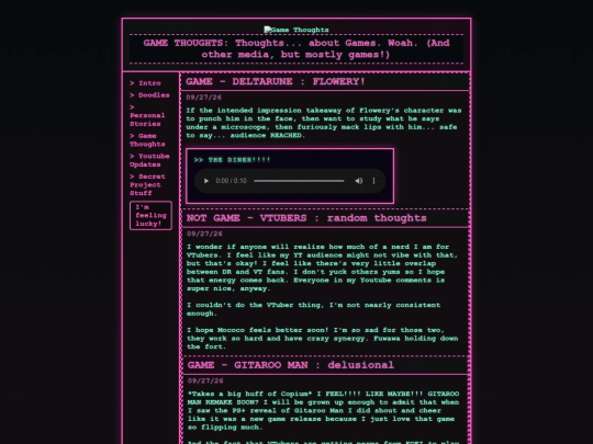 gamethoughts screenshot