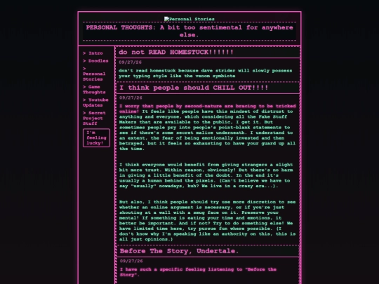 personalstories screenshot