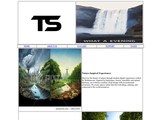 pages screenshot