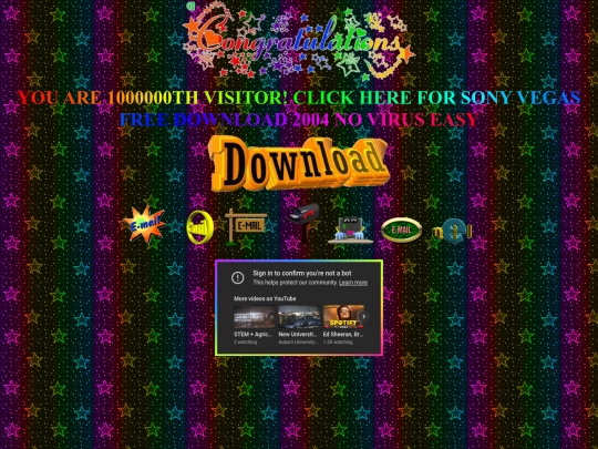 CONGRATULATIONS screenshot