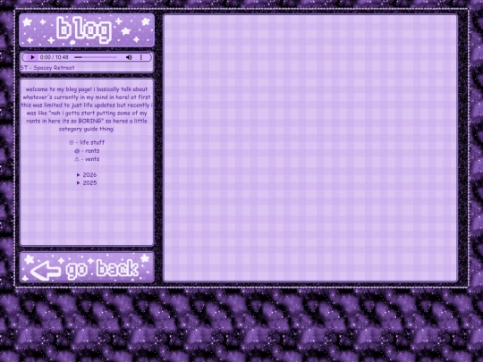 main/blog screenshot