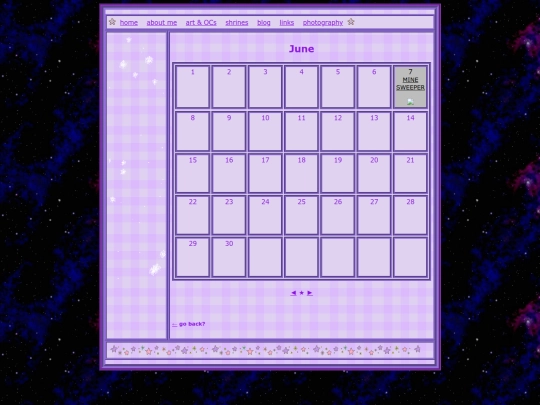 ocbirthdaycalendar/june screenshot