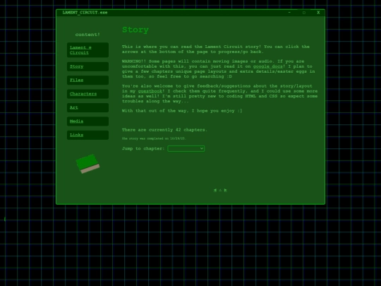 story screenshot