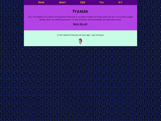 aboutus/Franklin screenshot