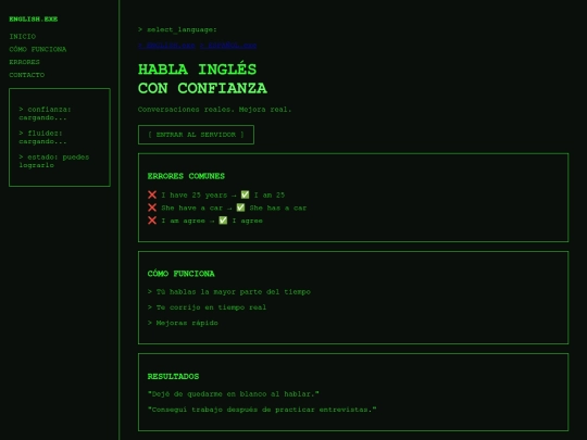 espaniol screenshot
