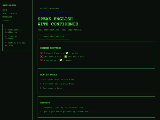 index screenshot