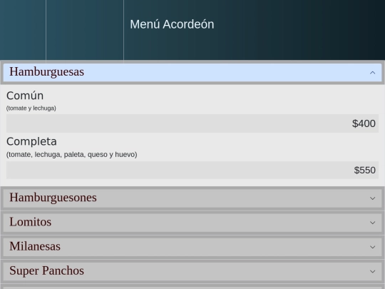 index screenshot