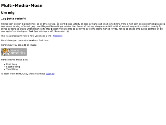 index screenshot