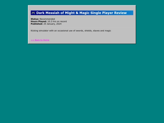 reviews/Dark Messiah of Might & Magic Single Player screenshot
