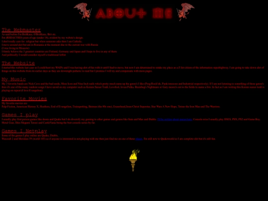 Aboutme screenshot